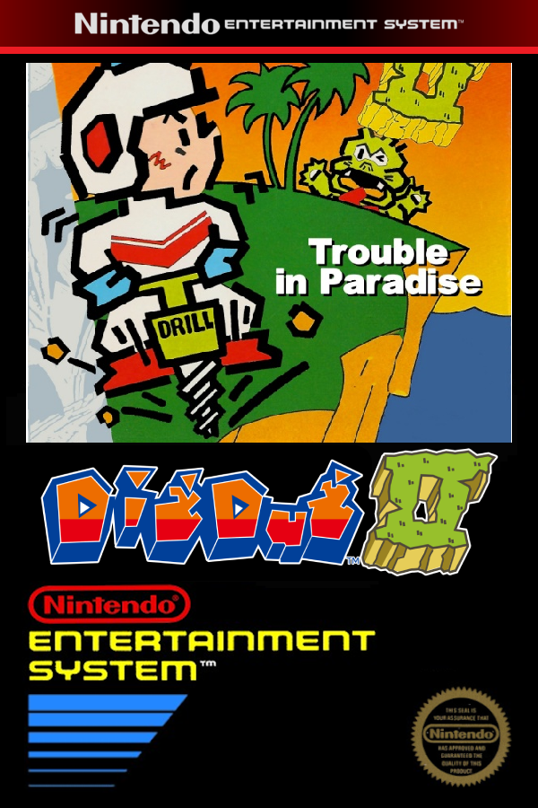 Dig Dug II - Trouble in Paradise