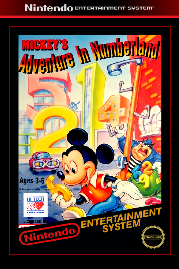 Mickey's Adventure in Numberland