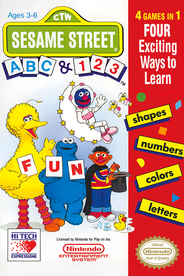 Sesame Street ABC & 123
