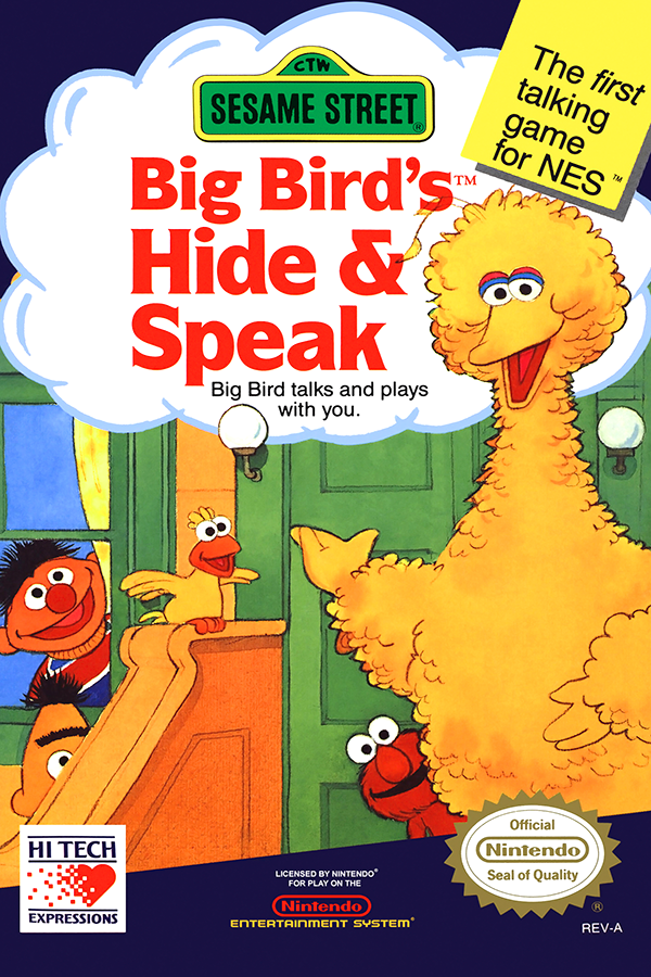 Sesame Street - Big Bird's Hide & Speak