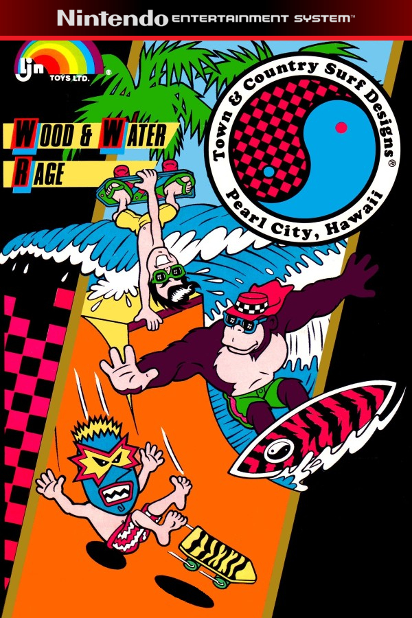 Town & Country Surf Designs - Wood & Water Rage