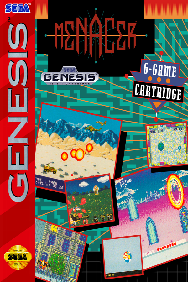 Menacer 6-Game Cartridge