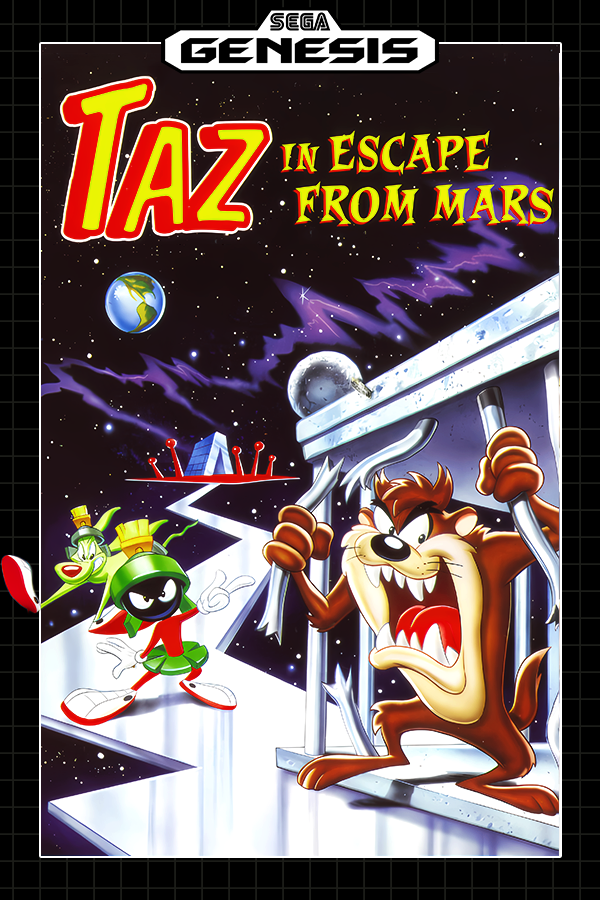 Taz in Escape from Mars