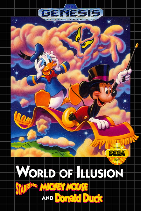 World of Illusion Starring Mickey Mouse and Donald
