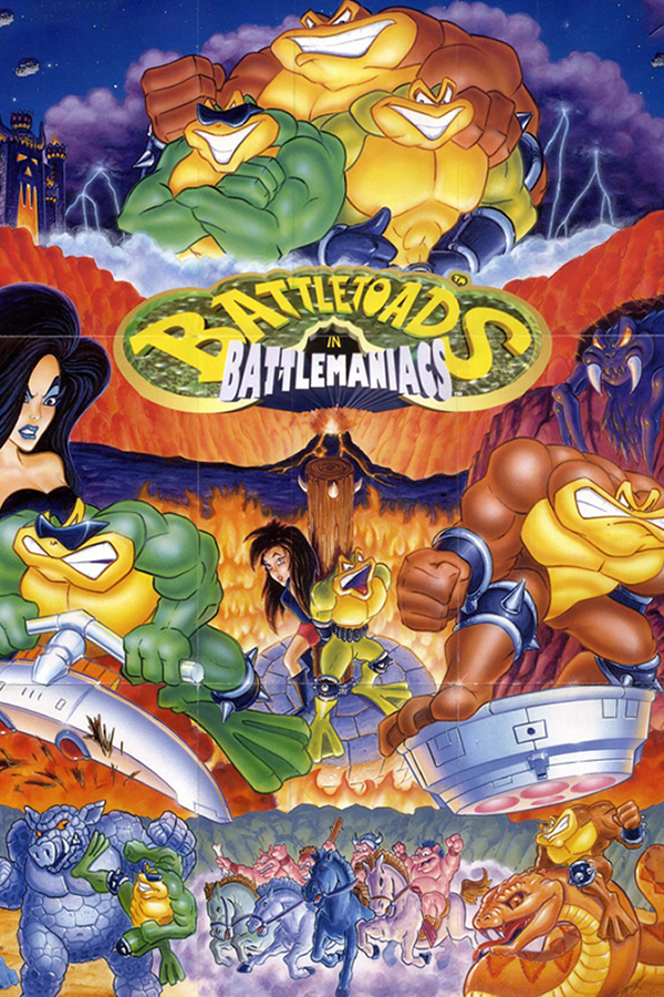 Battletoads in Battlemaniacs