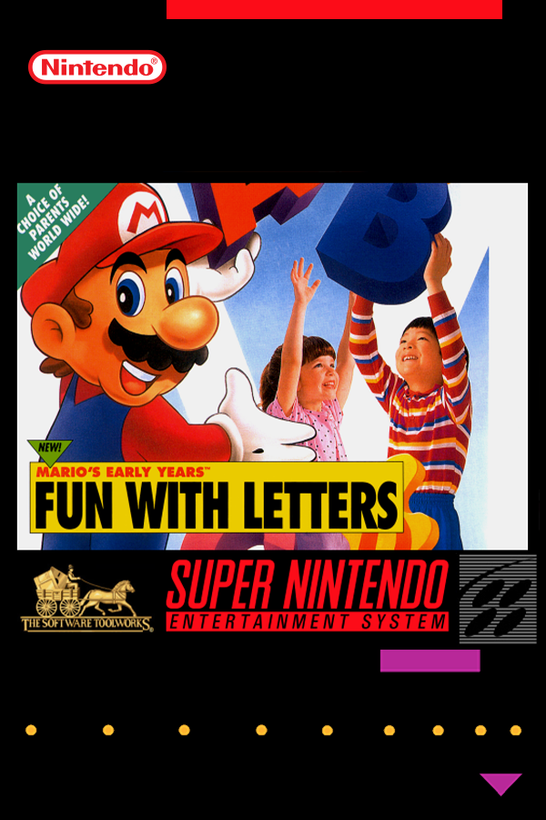Mario's Early Years! - Fun with Letters