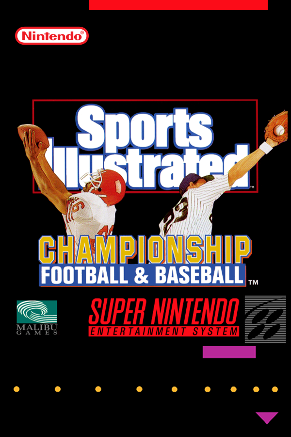 Sports Illustrated Championship Football & Baseball
